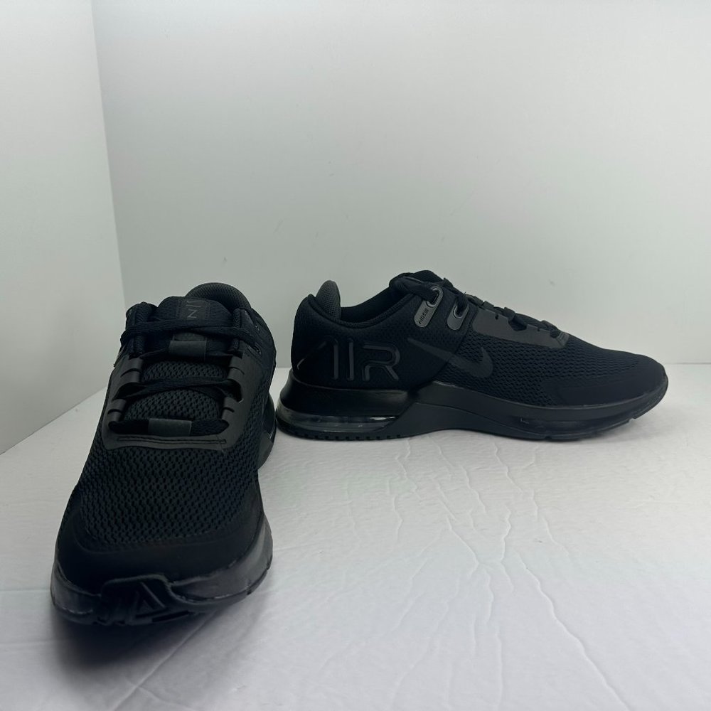 Nike Air Max Alpha Trainer 4 Shoes Triple Black CW3396-002 Men's Multi Size NEW - Picture 5 of 12
